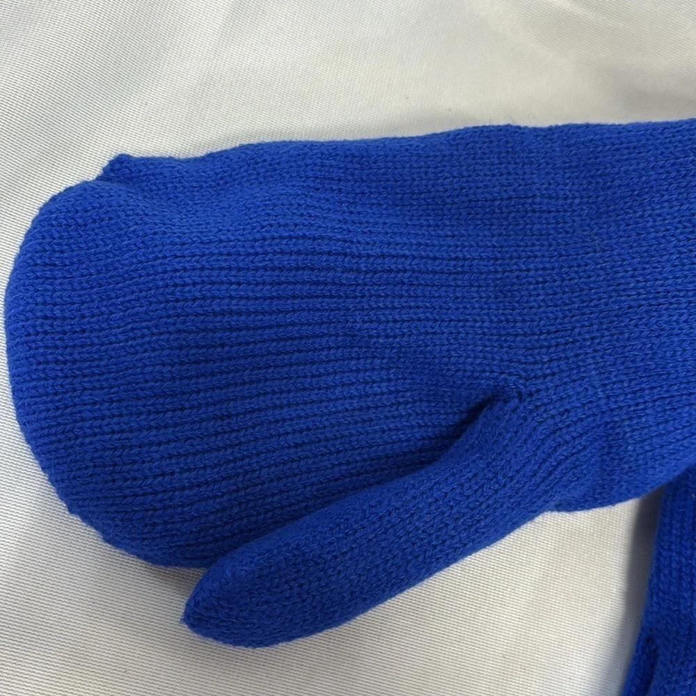 Gertex Knit thick lined Mittens Soft Warm Stretchy One Size Fits Most gloves